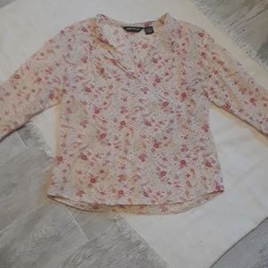 🌸💐 Eddie Bauer blouse - petite